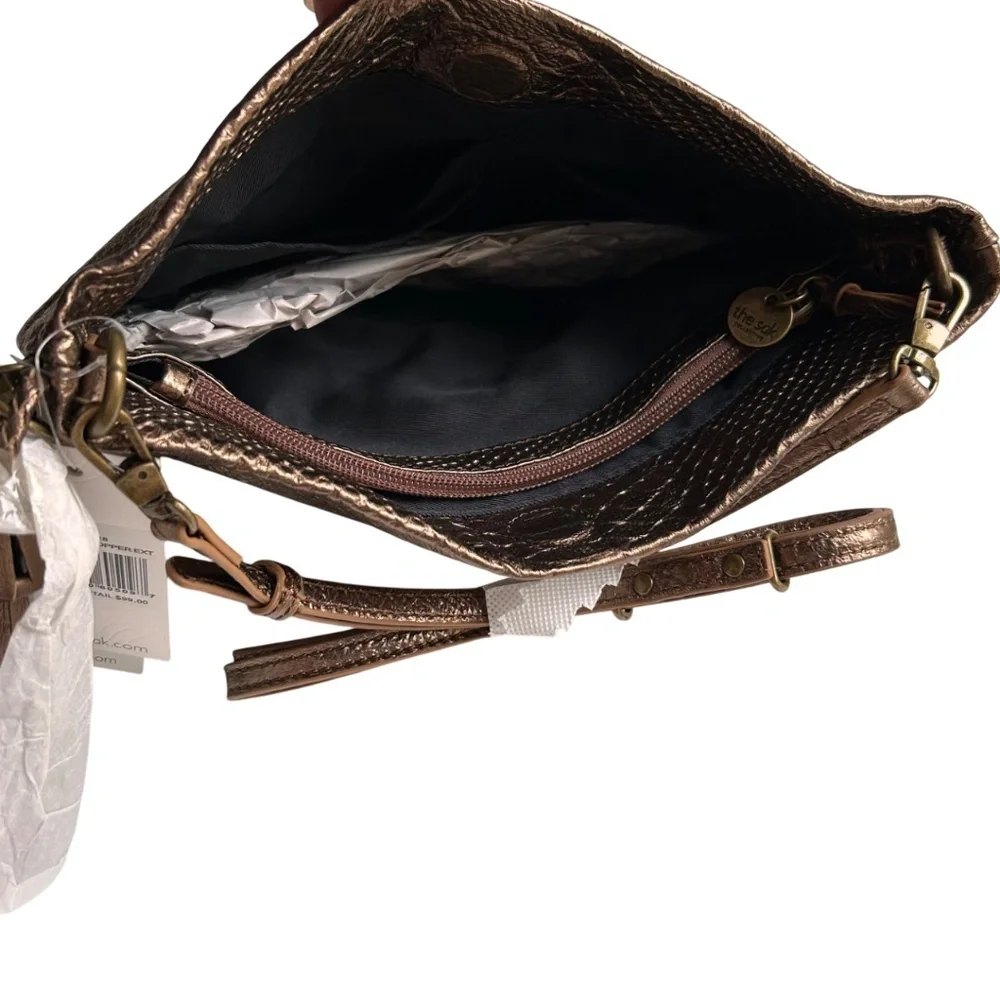 NWT The Sak Leather Snake Skin Look 